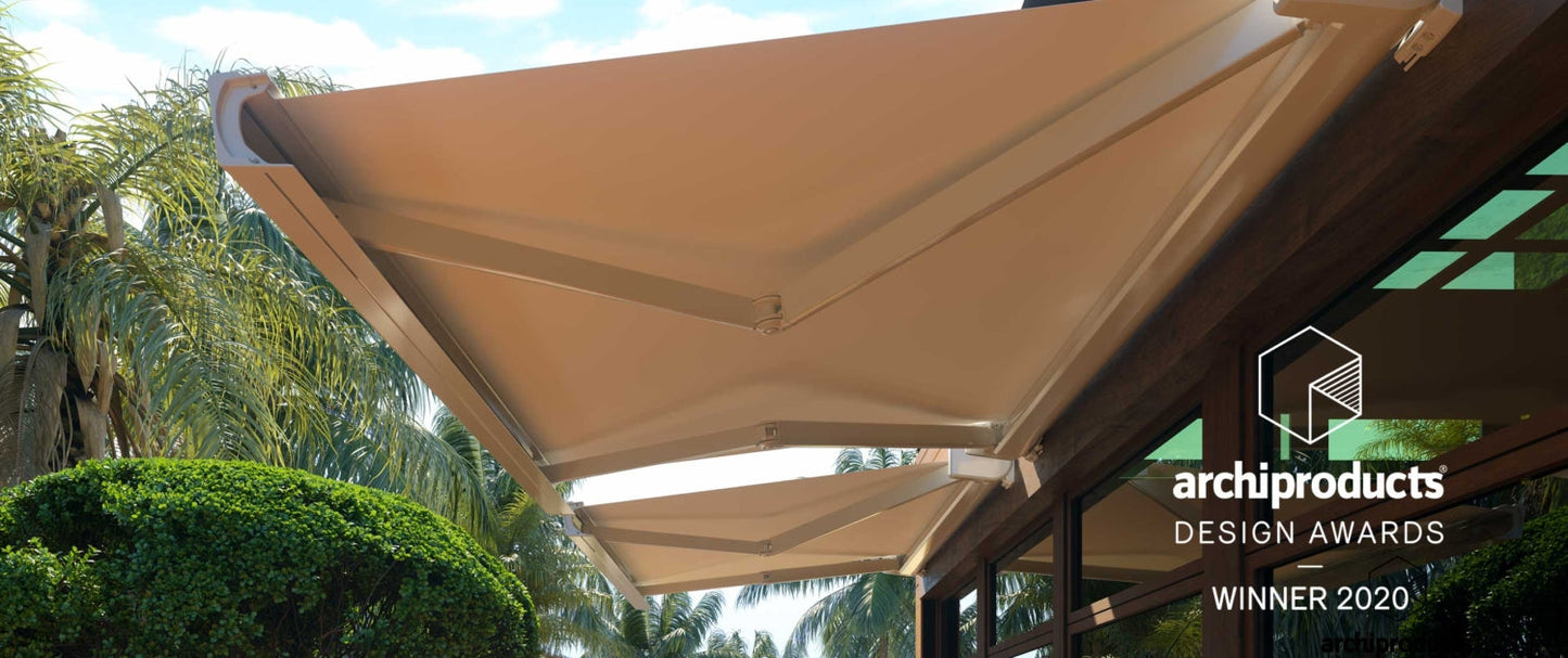 Tenda a bracci con cassonetto Caraibi - LineaTenda