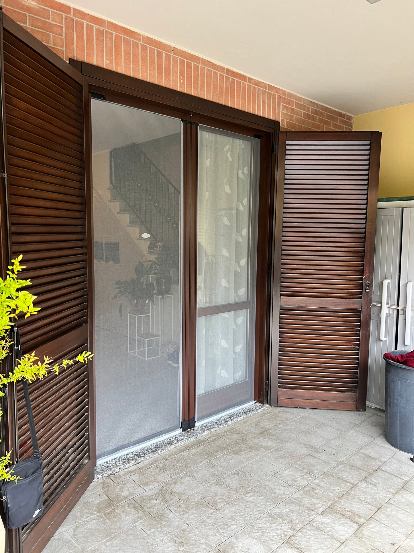 Zanzariera Laterale per porta-finestra